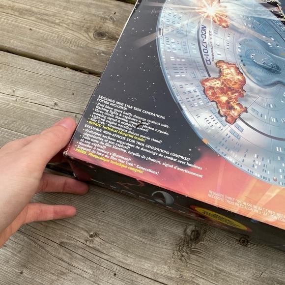 Lot of 4 Vintage 1993 Star Trek Toys In OG Box (Starship Enterprise) - Picture 12 of 16